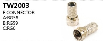 F Plug/Connector